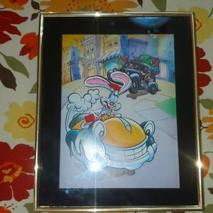 Rare Vintage Who Framed Roger Rabbit 3D Shadow Box